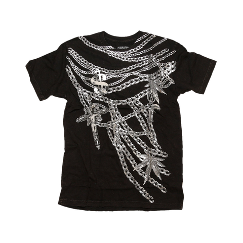 T shirt Chains mineral wash ANVEM