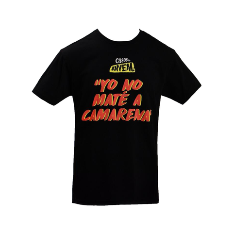 T shirt YO NO FUI (yo no mate a Camarena) Black ANVEM